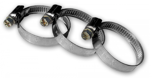 

Хомут червячный нержавеющий, BRADAS, 16-27мм, BSW2 16-27/9