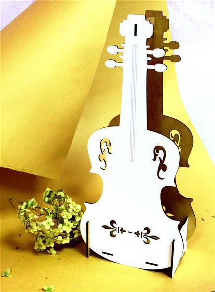 

Корзинка для квітів "Скрипка", Кашпо