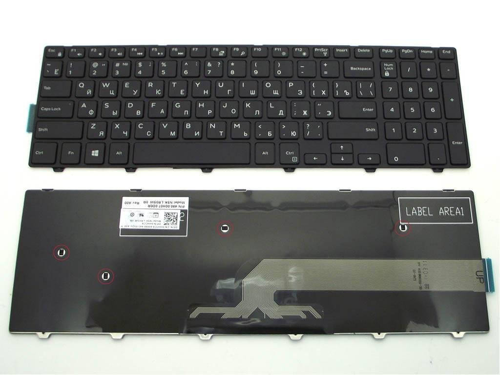 

Клавиатура Dell 051CHY NSK-LR0SC0R MP-13N73SU-442 Новая!, Черный