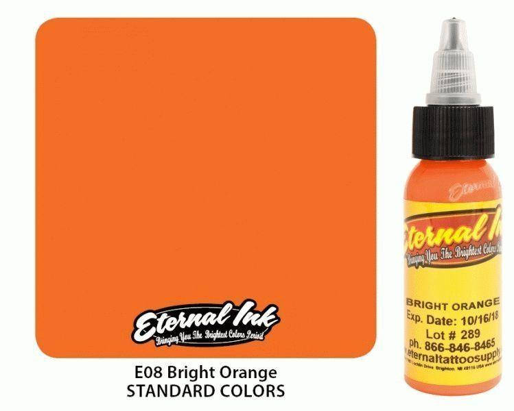 

Краска для тату Eternal Bright Orange (Солнечно-оранжевый) 30 мл