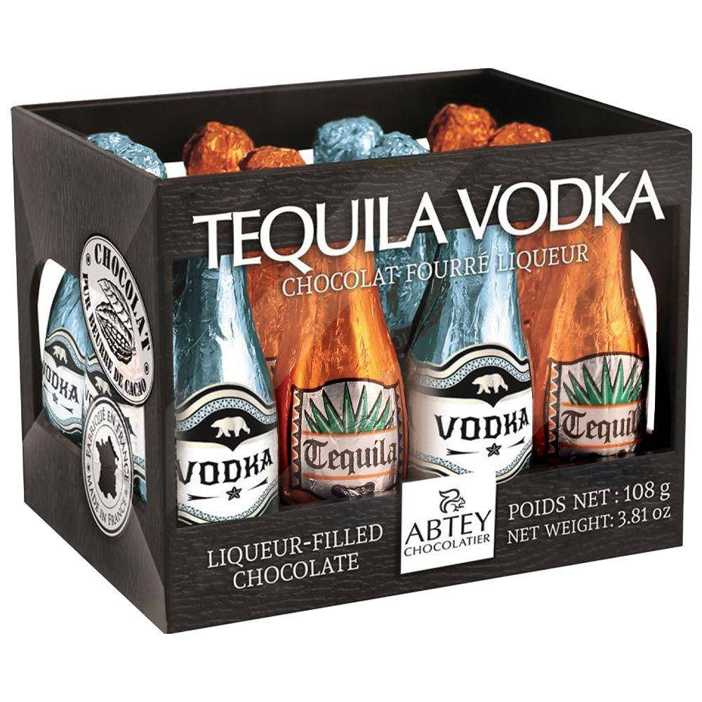 

Шоколадные бутылочки Abtey Chocolatier Tequila Vodka 12s 108 g