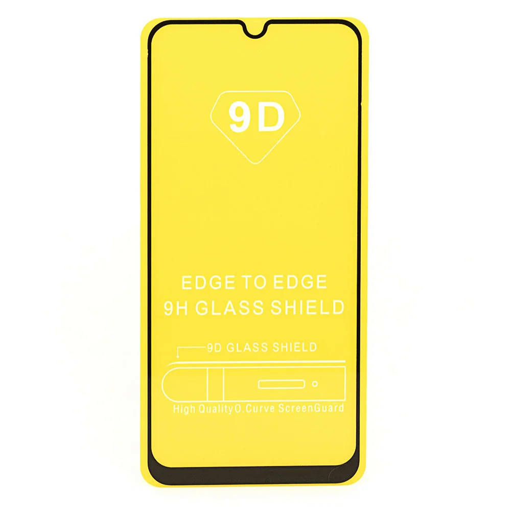 

Защитное стекло 9D для Samsung Galaxy M30s 9H на весь экран телефона клей по всей поверхности, Черный