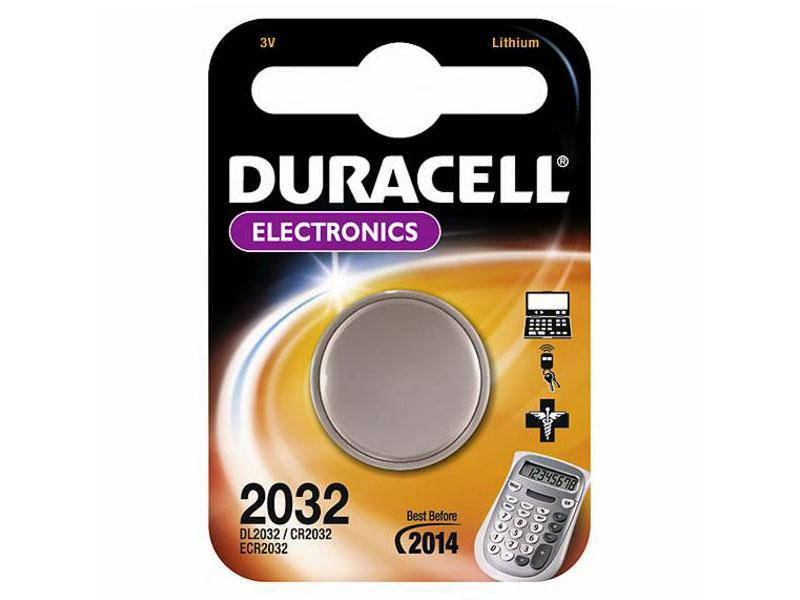 

Батарейка литиевая Duracell CR 2032