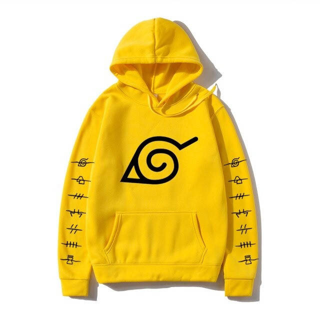 

Худи аниме Naruto наруто толстовка желтая, Желтый