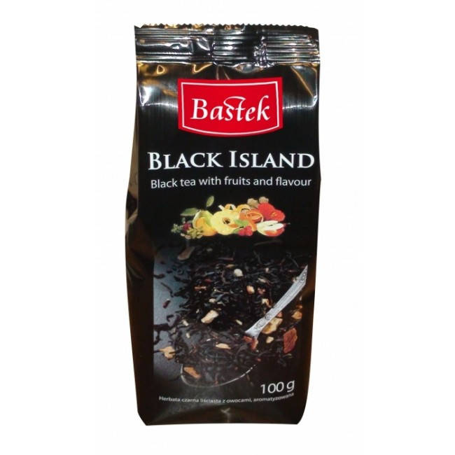 

Чай чорний Bastek Black Island з фруктами і квітами, 100 г.