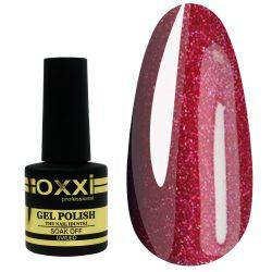 

Гель-лак Oxxi № 025 красно-малиновый с микроблеском 10 ml