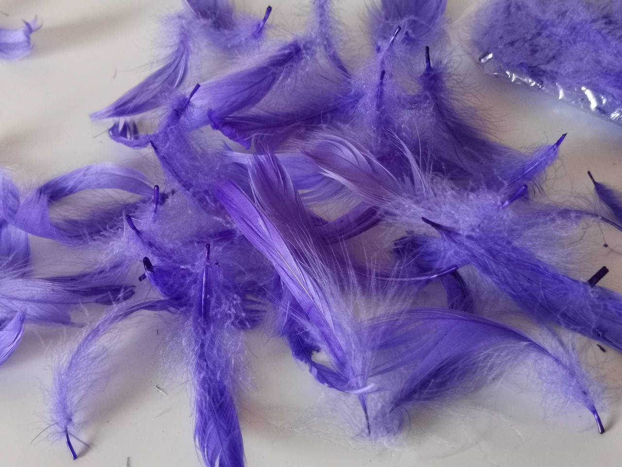 

Пасхальный декор, перо лавандовое