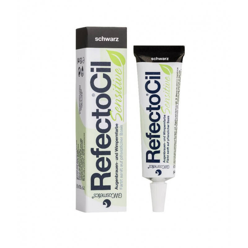 

Рефектоцил эко-краска для бровей RefectoCil Sensitive Black Глубокий черный, рефектосил