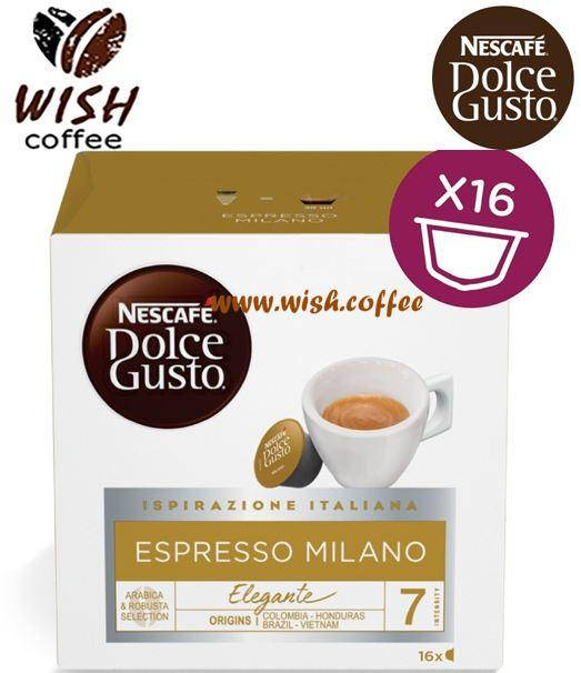 

Dolce Gusto Espresso Milan - Кофе в капсулах Дольче Густо Милан (16 порций)