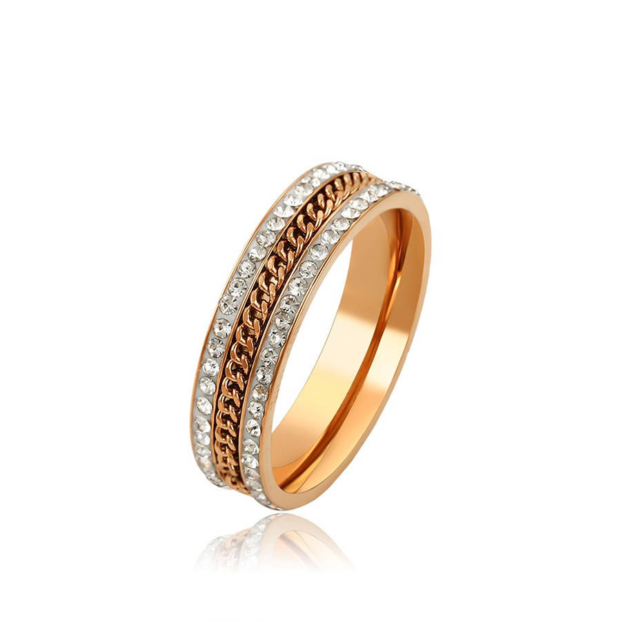 

Кольцо Размер 19 мм ХР Gold filled 18k Розовое золото