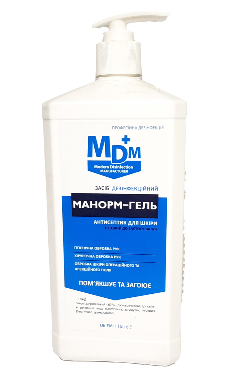 

МАНОРМ ГЕЛЬ Антисептик для рук 1 л / 1000 мл