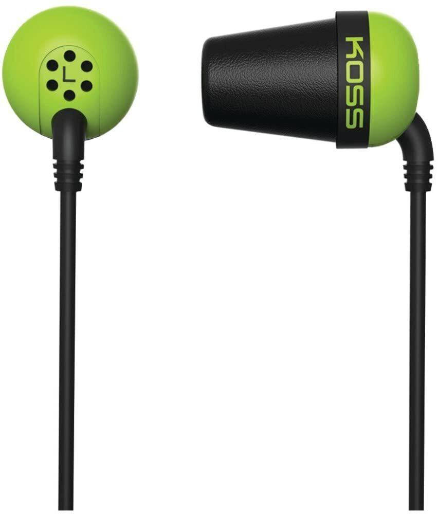 

Koss Навушники The Plug Noise Isolating Green, Зелёный