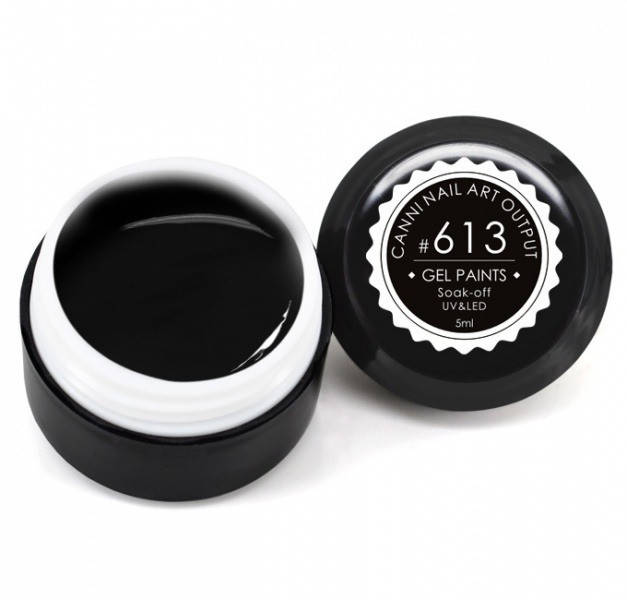 

Гель-краска CANNI 613 черная, 5 ml
