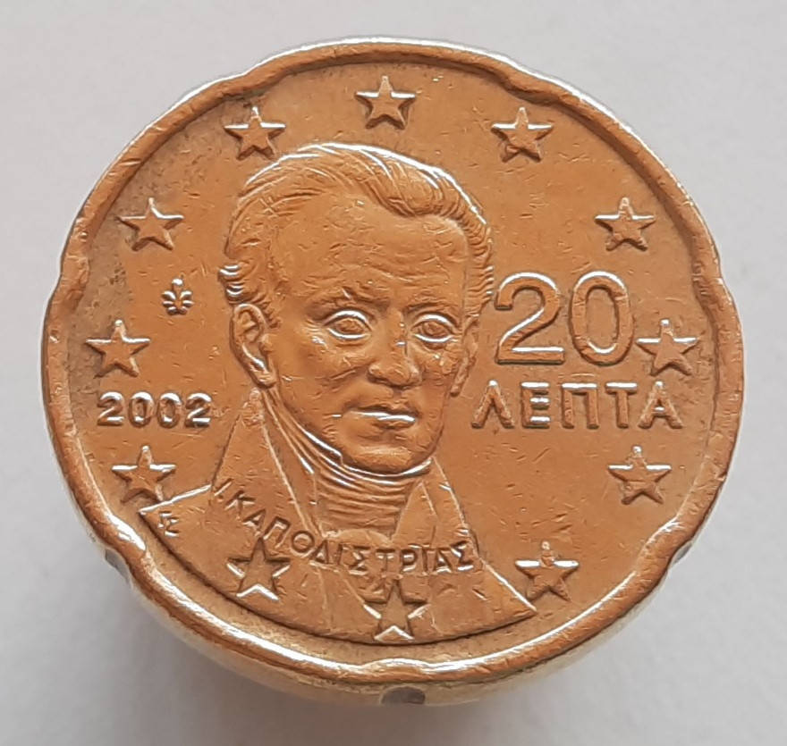

Греция 20 евроцентов 2002