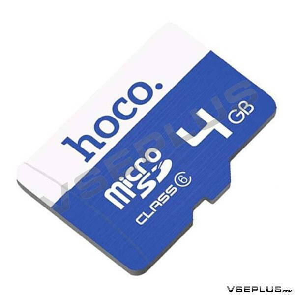 

Карта памяти Hoco microSD, 4 Гб.