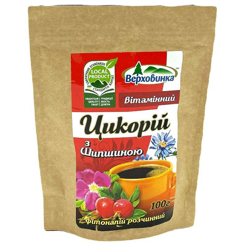 

Натуральный цикорий Верховина с Шиповником 100 г