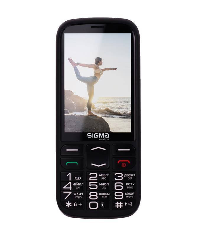 

Мобильный телефон Sigma mobile Comfort 50 Optima Dual Sim Black (4827798122211), Черный