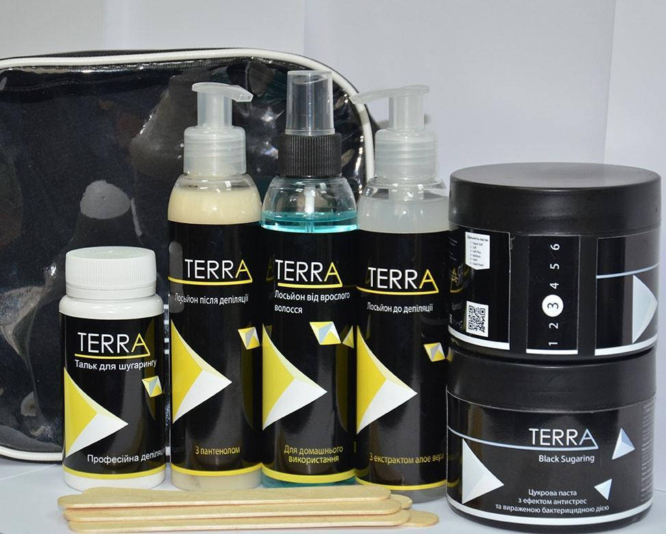 

Набор для домашнего шугаринга TERRA BLACK