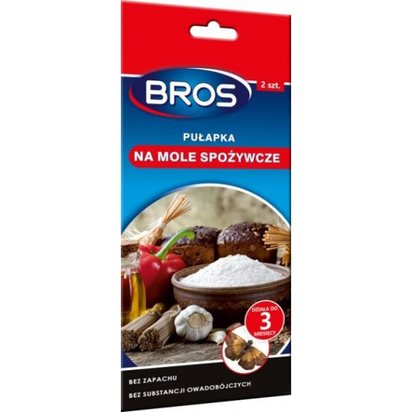 

Средство Bros от пищевой моли, 2 шт