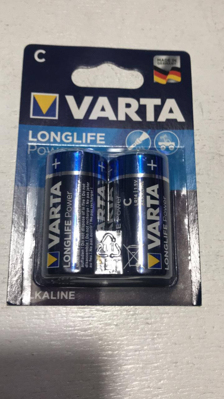 

Батарейка VARTA Longlife Power C/LR14 (2шт)