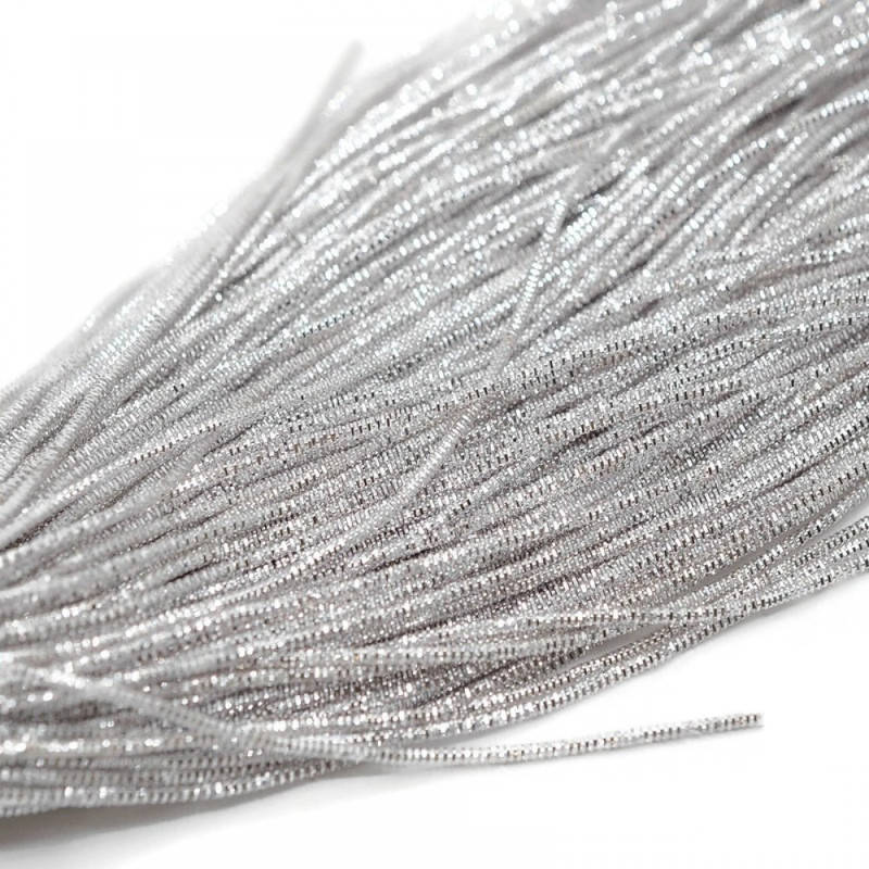 

Канитель трунцал 1 мм, серебро