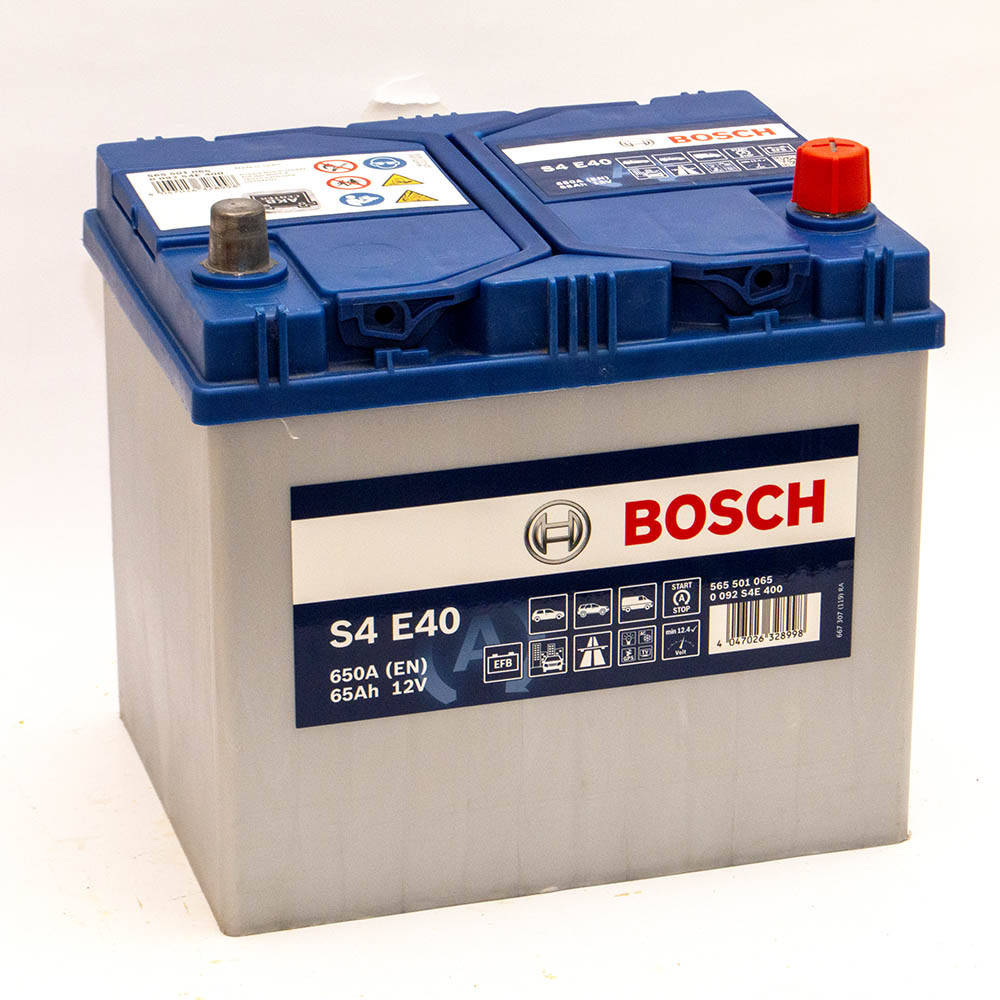 

Аккумулятор автомобильный Bosch 6СТ-65 S4E EFB (S4E 400)