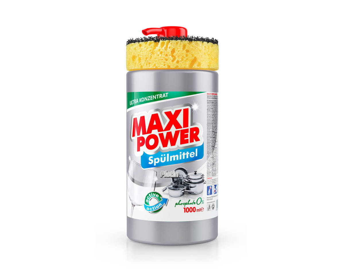 

Засіб д/миття посуду 1л Платинум MAXI POWER