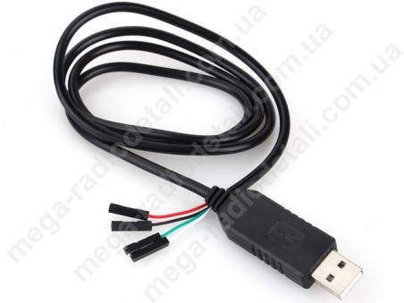 

Адаптер USB - COM PL2303HX с кабелем