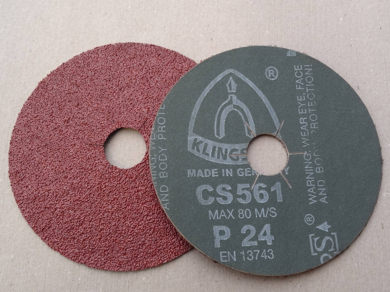 

Круг фібровий Klingspor СS 561 d 125 P 36-P 60 (в асортименті)