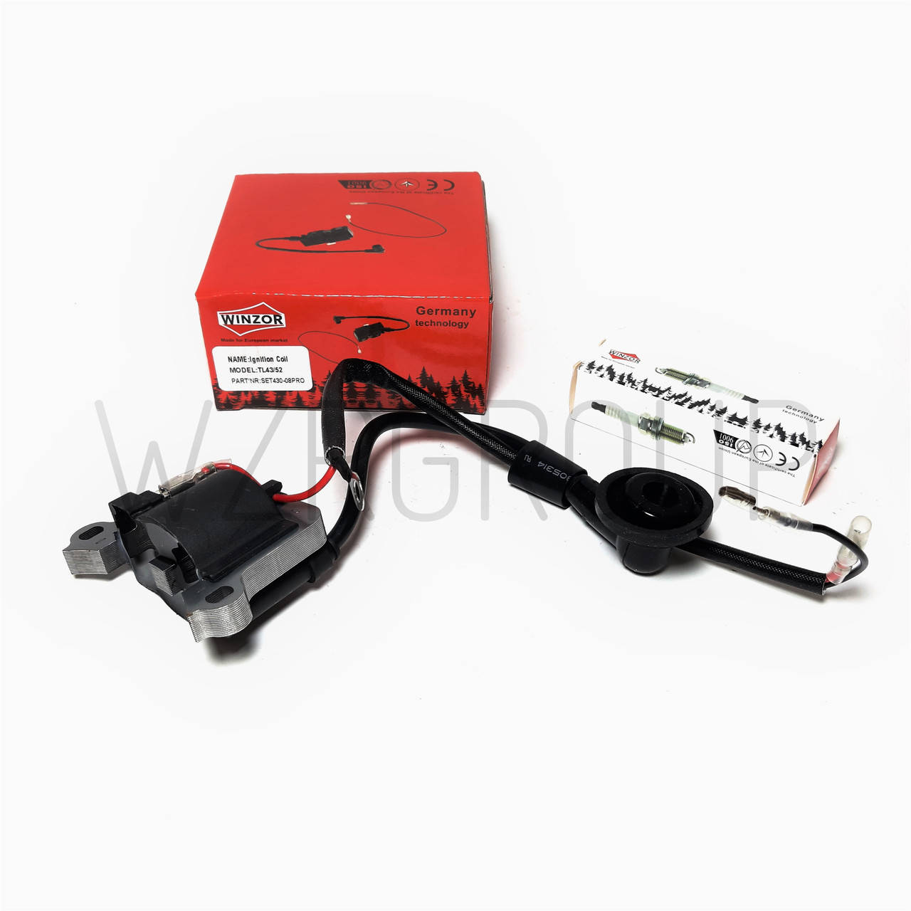 

Модуль зажигания 1E40F/44F + Свечка (к-кт.) WINZOR PRO SERIA