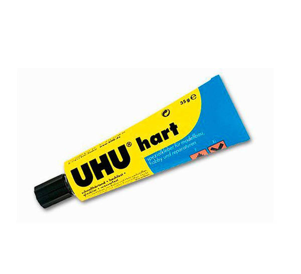

Клей универсальный для моделирования UHU Hart 35 гр. UHU 40936