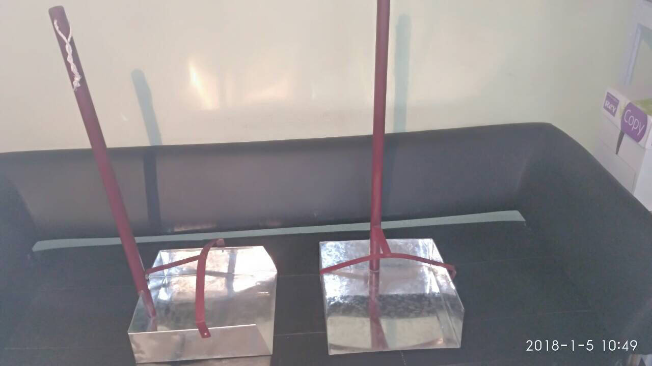 

Совок дворника оцинкованный