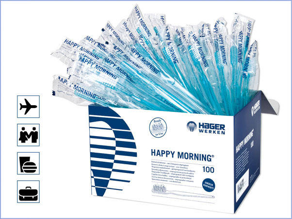 

HAGEN WERKEN HAPPY MORNING (1x100)(Одноразовые щетки)