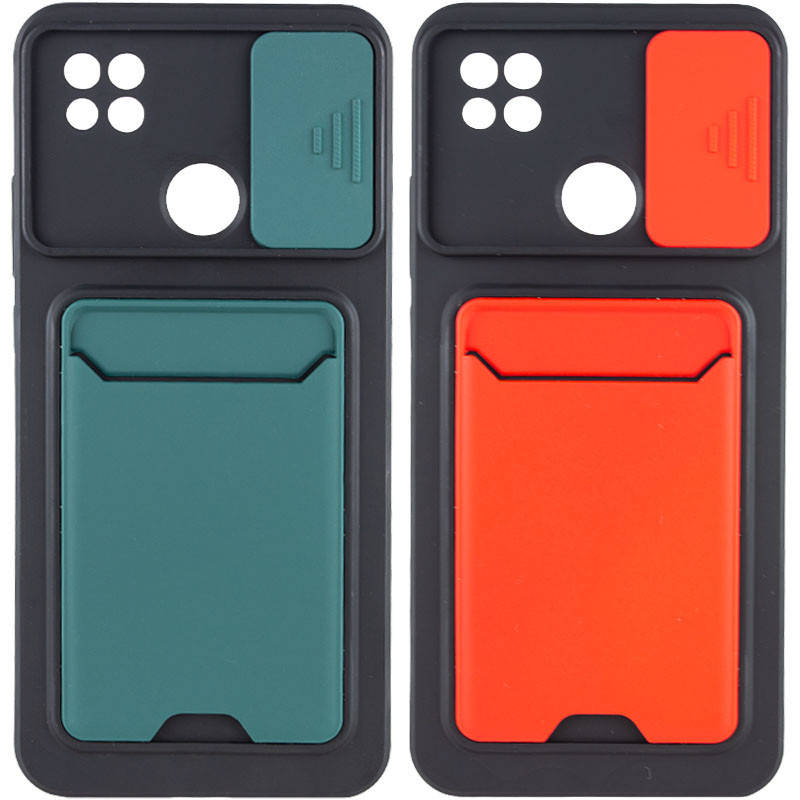

TPU+PC чехол Card Holder для Xiaomi Redmi 9C