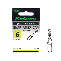 

Застежка Kalipso Snap American with swivel-201106BN №6(10)