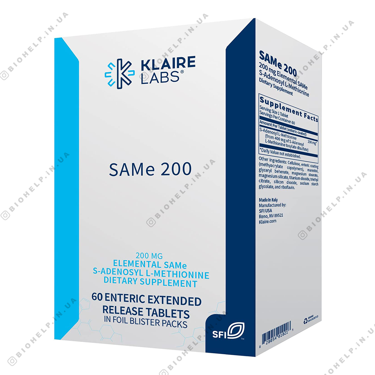 

Klaire Labs Same 200