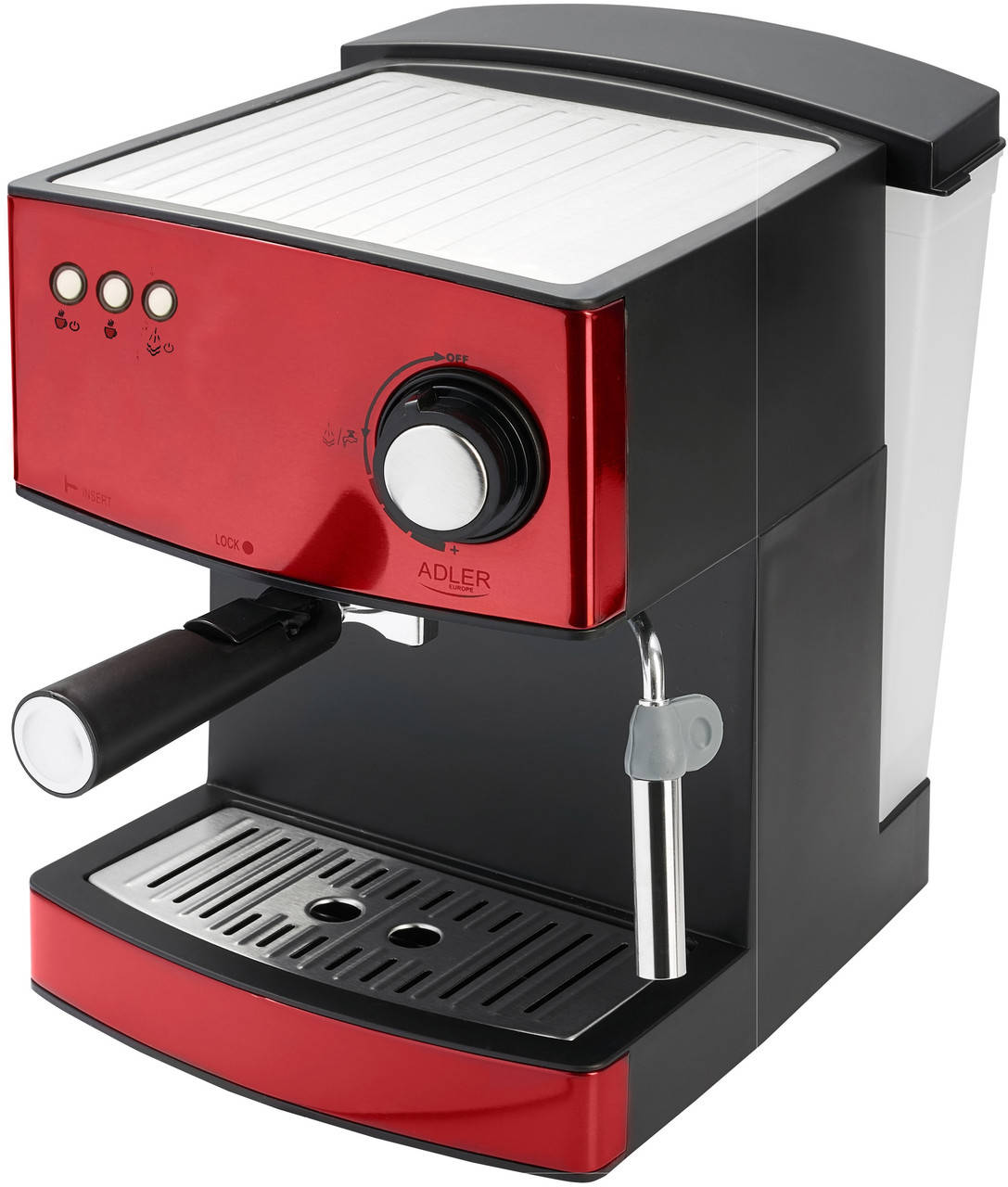 

Рожковая кофеварка эспрессо Adler AD 4404 (RED)