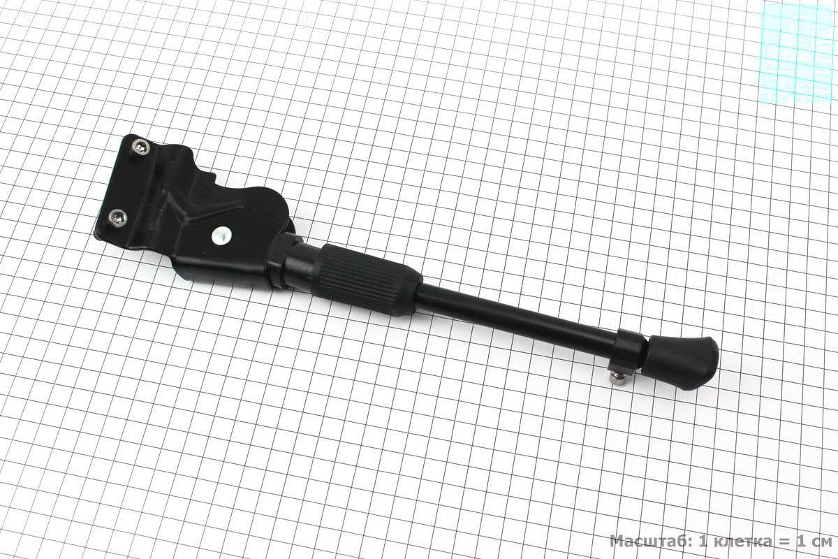 

Подножка боковая задняя телескопическая для 24"- 29", крепление под 2 болта за перо рамы, черная HS-007C