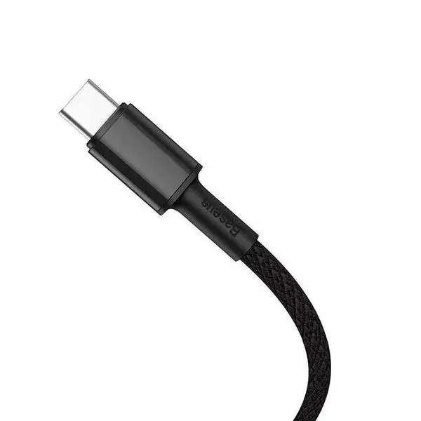 

Cable Baseus High Density Braided Type-C/Type-C 100W (CATGD-01) Black 1m, Черный