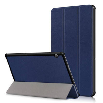 

Чехол для планшета HUAWEI MediaPad T5 10 10.1" ЧЕРНЫЙ, СИНИЙ Оплата на почте СИНИЙ