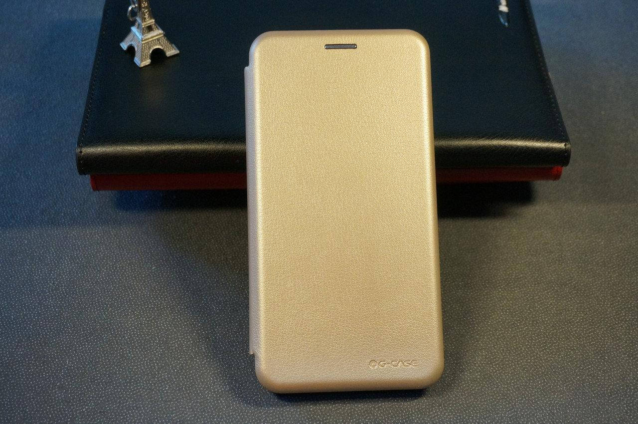 

Чехол книжка с магнитом для Samsung Galaxy J4+J415 Plus Самсунг цвет золотистый (Gold)