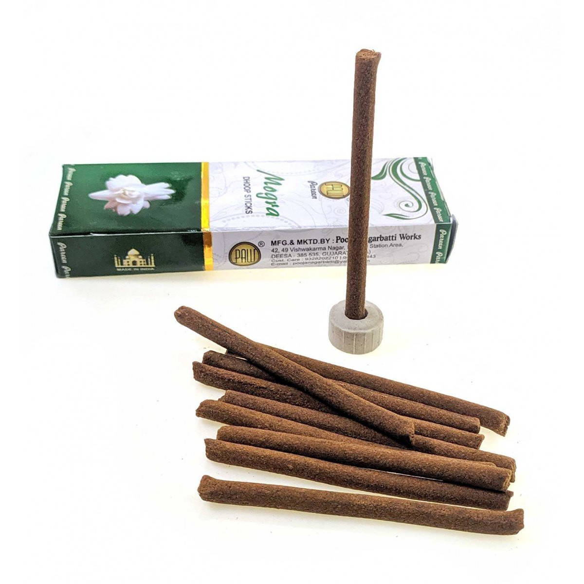 

Аромапалочки Mogra Dhoop sticks (Жасмин) (Pareen) безосновное благовоние