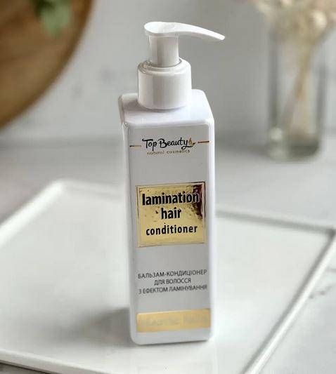 

Кондиционер с эффектом ламинирования Top beauty Lamination hair conditioner 250мл