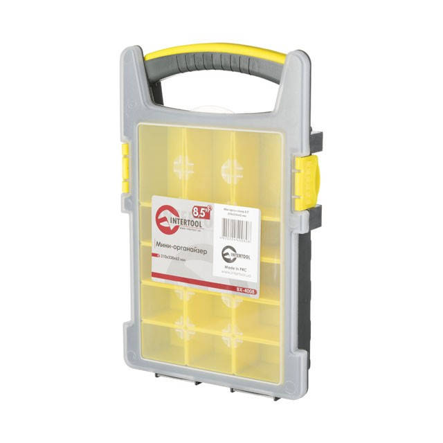 

Мини-органайзер пластиковый INTERTOOL BX-4008