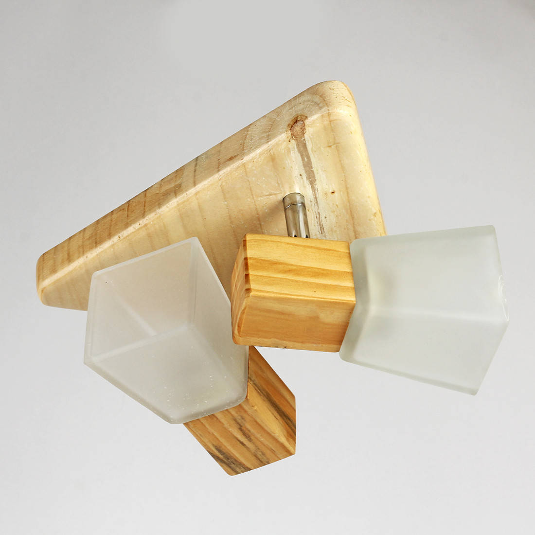 

Светильник потолочный SJ-1752/2C WOOD+CR
