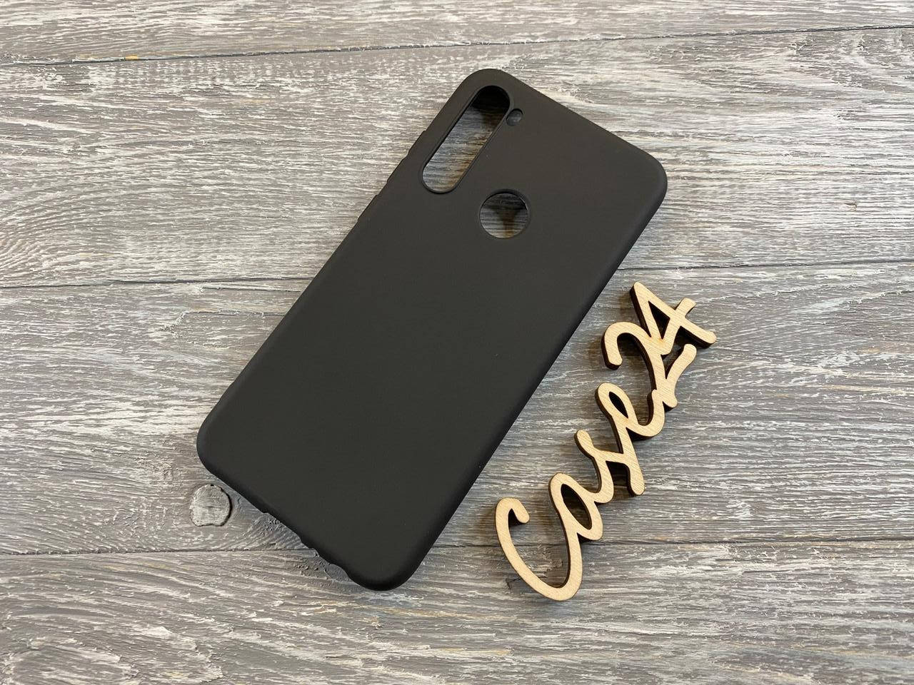 

Чехол матовый на Xiaomi Redmi Note 8 черный