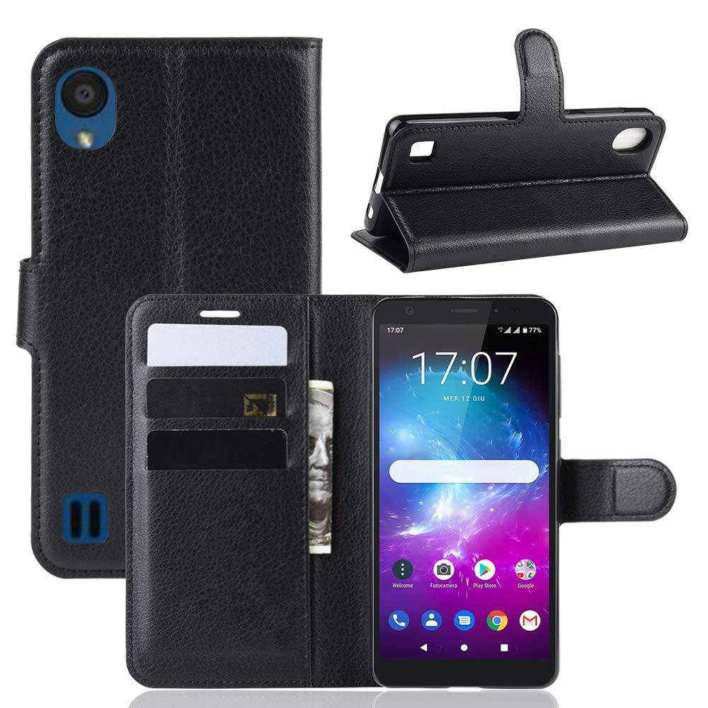 

Чехол IETP для ZTE Blade A5 2019 книжка кожа PU черный
