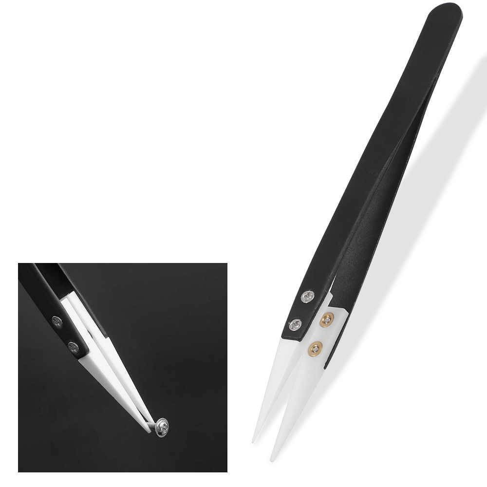 

Керамический жаропрочный пинцет tweezers. Чёрный.