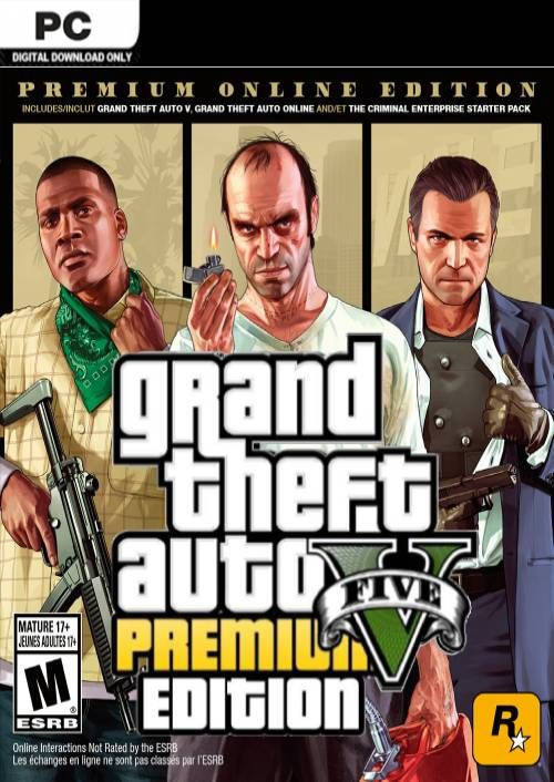 

Grand Theft Auto V (GTA 5). Premium Online Edition