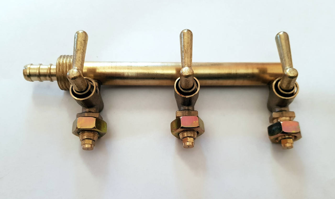 

Кран тройной GB с плавной регулировкой для газовых чугунных плит серии SARRA, OARA